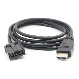 Hoge snelheid HDMI 1.4 Type E Male naar Type A Male Video Audio Verlengkabel voor Automotive Connection System