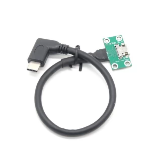 定制 10gbps 快速传输速度 USB TYPE C 3.1 公对母面板螺丝锁定安装 USB 电缆