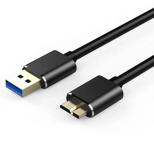 0.5M 1M 1.5M USB 3.0 Type A Type-A USB-A 公头转 Micro B Micro-B 公头数据同步充电器电缆