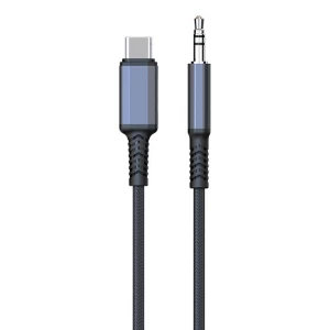 USB tipo C a cable de audio auxiliar de 3,5 mm, auriculares, altavoz, adaptador de conector para auriculares, cable de audio para automóvil