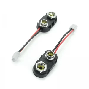 9V Battery Snap to 2-Pin PH2.0 Connector Cable Type Battery Clip Lead Wire