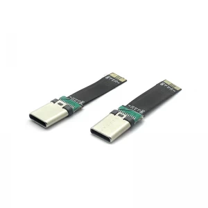 FFC Esnek Düz Kablo FPC Kablosu USB Tip C Düz Yumuşak Kablo