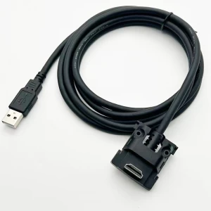 12V Powered USB to RJ50 10P10C POS Terminal Scanner Connection Cable 2m - COPY - b09gev