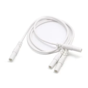 1.5mm Round Terminal Female to Female Cable Lead Wire for Muscle Stimulation Equipment | OEM & ODM Manufacturer