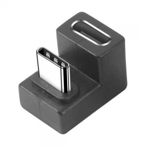 Right Angle USB C Adapter Low Profile 90 Degree Extender PD 100W Quick Charge Type C Male to Female extender adapter - COPY - irwmc6