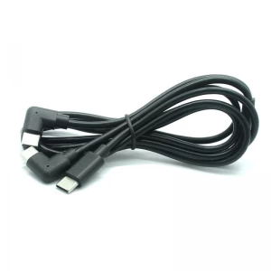 USB-Typ-C-Mann zu SR  Dual rechtwinklig USB Typ-C Männlicher Kabel | ISO -zertifizierter OEM -Hersteller