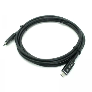 PD100W 40 GBPS USB Type-C mannelijk tot Type-C mannelijke kabel-8K Video, Thunderbolt-compatibele, ISO-gecertificeerde fabrikant