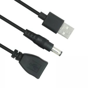 USB Female to USB Male + DC Power Plug Cable – Data and Power Splitter Adapter | Manufacturer with ISO 13485 & ISO 9001