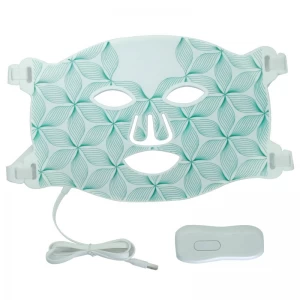 سليكون LED Therapy Therapy Face Mask-جهاز تجميل متعدد الألوان متعدد الألوان | الشركة المصنعة OEM