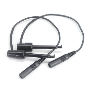 Gancho de teste para 2.0 Electrodo agulha com fio de bainha - conjunto de cabos médicos personalizados