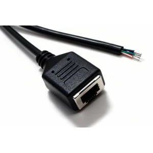 Conector hembra RJ12 a cable de extremo abierto | Fabricante de cable de extensión 6P6C personalizable