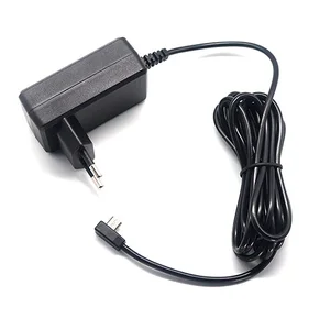 Adattatore di alimentazione con spina UE con connettore maschio micro USB laterale a 90 gradi | Produttore di caricabatterie CA/CC OEM/ODM personalizzato