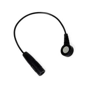 Custom 9.0mm Magnetic Snap to 4.0mm Banana Female Medical Cable Manufacturer | ISO 13485 Certified