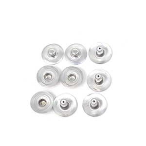 Conector de botão de pressão macho de aço inoxidável de 3,9 mm para eletrodos médicos