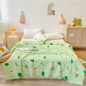 Высококачественное антибактериальное полиэфирное одеяло для инфракрасной обработки Китайское детское стеганое одеяло на заказ