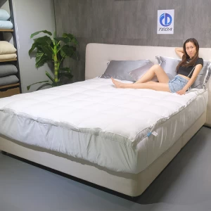 Noiseless Twin Mattress Pad Cover Quilted Matress Protector Waterproof Mattress Cover Manufacturer