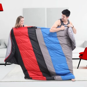 ถุงนอนแบกเป้กันน้ำ Ultralight สำหรับครอบครัวสภาพอากาศหนาวเย็นตั้งแคมป์ถุงนอน Vendor
