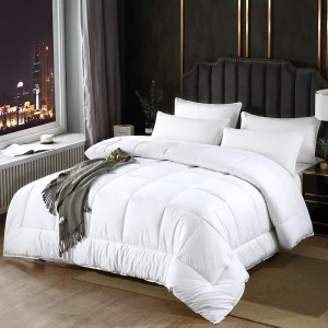 โรงแรมหรูคอลเลกชัน Soft Quilted Down ทางเลือกผ้านวมแทรกจีน Winter Comforter ผู้ค้าส่ง