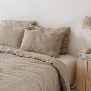 बैक्टीरियोस्टेटिक आरामदायक लिनन बिस्तर फैक्टरी उच्च मानक होटल गांजा बिस्तर सेट निर्माता