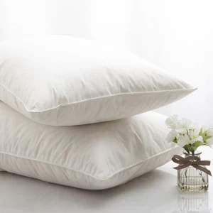 Breathable Comfortable Hypoallergenic Down Alternative Fluffy OEM High Standard Hotel Pillow Factory