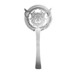 China Design Unique Bartender Tool Food Grade Stainless Steel Bar Cocktail Strainer