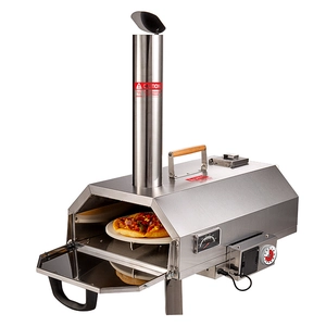 Forno de pizza de pizza ao ar livre de gotas automáticas automática 12 