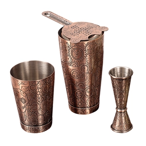 SS304 Homeware Homeware Home Bartending Kit Cocktail Shaker Set