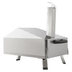 Fabricante de forno de pizza de aço inoxidável portátil de pizza cibernética