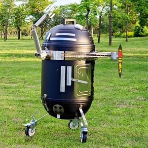 Grelha de aço inoxidável para fumantes Spacebot para churrasco ao ar livre