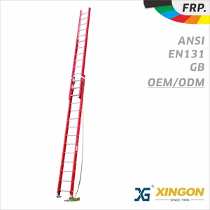XG-127W 【FIBERGLASS】  2 Section Extension Ladder ( Heavy Style )