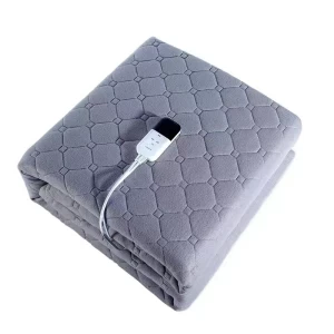 Heated Throw Blanket Soft Plush Washable Heated Bed Warmer Heating Electric Blanket