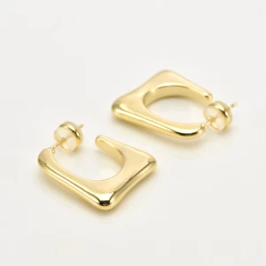 China Modern Square Hoop Earring manufacturer