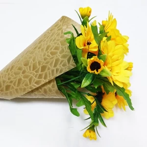 Carta da regalo per fiori non tessuta Decorazione in tessuto PP Cina Imballaggio floreale Produttore non tessuto