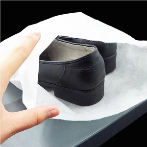 Bolsa de zapatos no tejida Fabricante Venta al por mayor Bolsa de almacenamiento de viaje portátil Bolsa de polvo con cordón no tejido