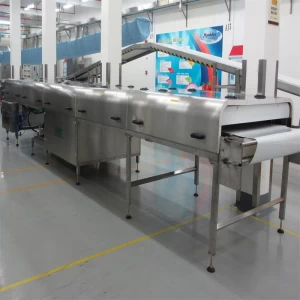 中国 AMC 工業用加工チョコレートスナック食品冷却トンネルシステム メーカー