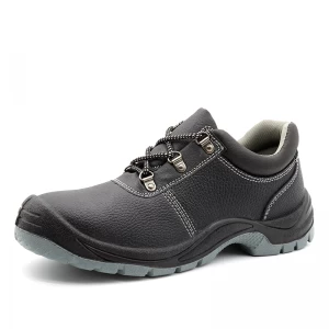 TM055L Oil slip resistant steel toe puncture proof cheap price leather working shoes