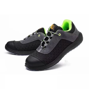 6511K Non-slip PU sole steel toe prevent puncture antistatic lightweight safety shoes