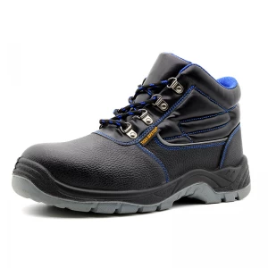 TM2028 工厂销售老虎大师防滑PU大底钢趾中板工业安全鞋