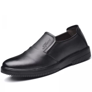 756 Черный противоскользящий стальной носок, защитная обувь для ресторана, кухни, шеф-повара