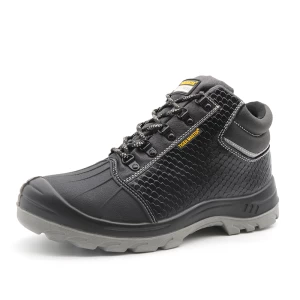 TM030 Маслокислотостойкая нескользящая полиуретановая подошва со стальным носком, антистатическая промышленная защитная обувь для мужчин
