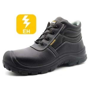 TM059 Semelle en polyuréthane antidérapante à embout composite anti-crevaison 18kv isolation chaussures de sécurité pour électricien pour hommes