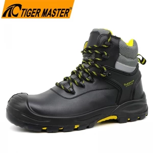 TM158 HRO rubber sole anti puncture heat resistant safety shoes composite toes