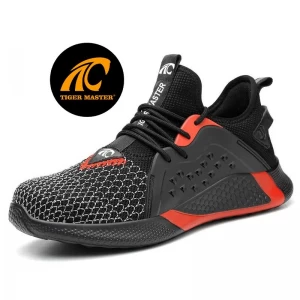 TM3064 Zapatos de seguridad deportivos ligeros antipinchazos con punta de acero suave para hombres y mujeres
