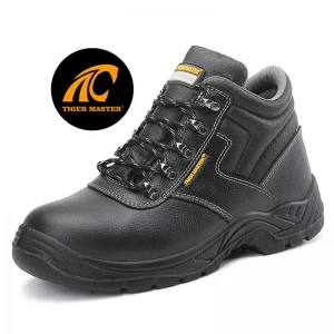 TM3069 Sapatos de segurança com biqueira de aço antiderrapante e antiderrapante para construção