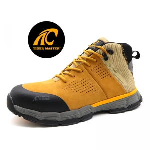 TM284 Oil slip resistance metal free waterproof safety shoes with composite toe