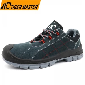 TM255L Tiger master anti-smashing puncture proof safety security shoes for men