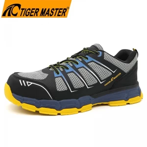 TM2035-2 Zapatos de seguridad antihoras antideslizantes de fibra de vidrio