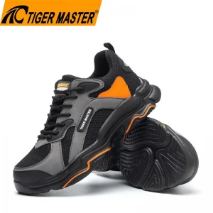 TM248 Anti Slip Pu Sele Steel Steel Puncture, защищенная мужская безопасная обувь