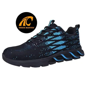 TM3253 Zapatos de seguridad deportivos cómodos, ligeros y antideslizantes con punta de acero