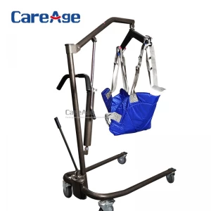 ISO10535 13485 disabled/physically challenged/post-operative patient lift with free slings chinese medical manufacturer
